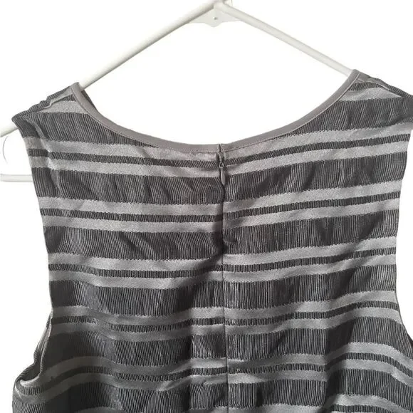 Pixley Silver Striped Dress - Picture 7 of 11